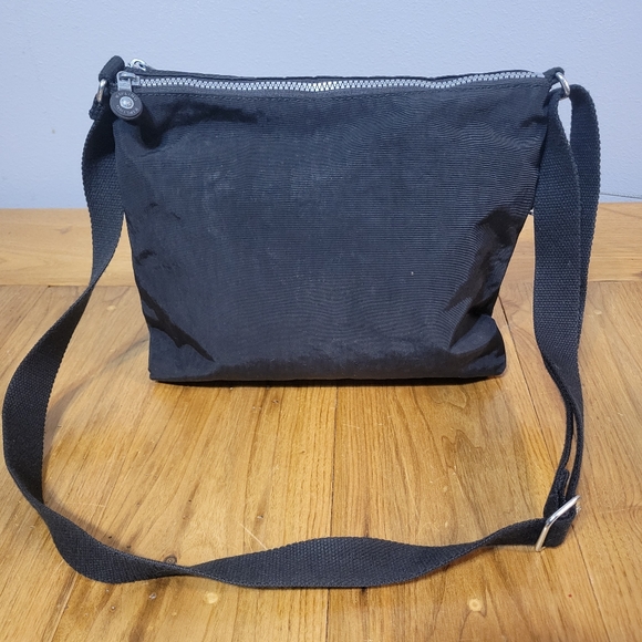 Kipling Alvar 4 pocket black nylon crossbody purse - Picture 3 of 11